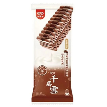 和路雪 千层雪 巧克力慕斯口味冰淇淋 62g/支（18）