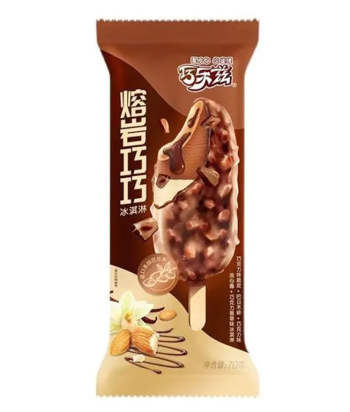 伊利巧乐兹熔岩巧巧口味脆皮70克(35)