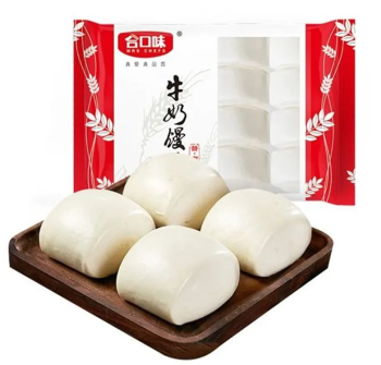 合口味650克牛奶馒头*24个(10)