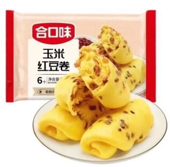 合口味55克玉米红豆卷330克*6个(15)