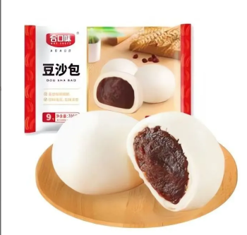 合口味315克豆沙包*9个(12)