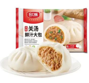 合口味手制关汤鲜汁大包420克*6个(12)