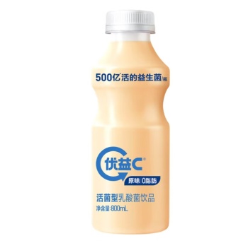 蒙牛 优益C活菌型乳酸菌饮品 原味 800ml/瓶