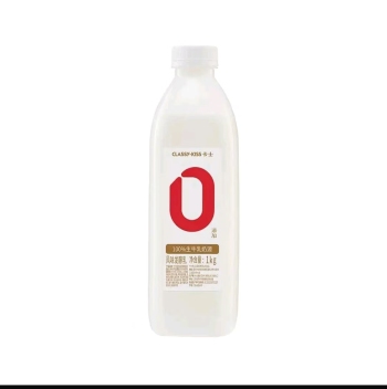 卡士0添加酸奶原味1L装