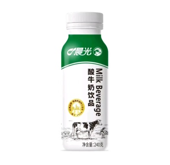 晨光PET瓶酸牛奶饮品240g