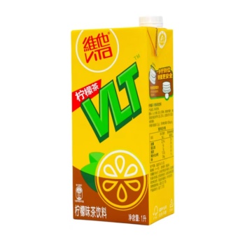 维他奶柠檬茶原味家庭装 1L/瓶
