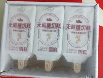 美伦 无蔗糖切糕红豆60g*36支