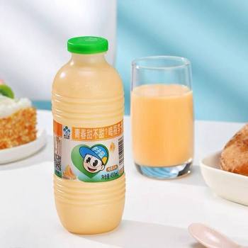 李子园 甜牛奶哈密瓜味乳饮料 450ml/瓶（12）