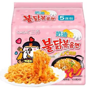 三养 奶油味火鸡面 130g/ 1袋(10)