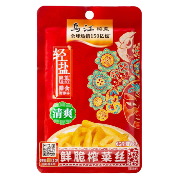乌江 鲜脆榨菜丝清爽下饭菜 70g/袋