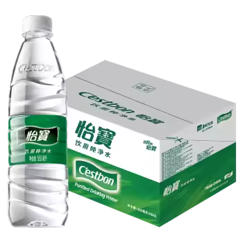 怡宝 饮用水 纯净水555ml*24瓶 整箱装