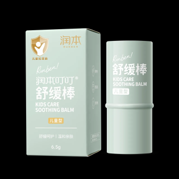 润本叮叮舒缓棒多重植物萃取精华安心用更放心儿童版居家户外运动必备6.5g/份