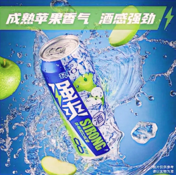 RIO锐澳 强爽8°苹果西打风味鸡尾酒 500ml/罐（12）
