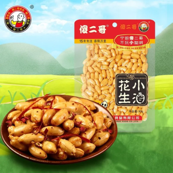 傻二哥 小酒花生米香辣味 90g/袋