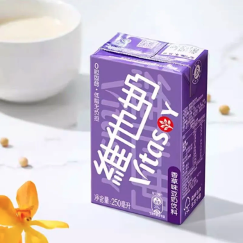维他奶 香草味豆奶 250ml/盒（24）