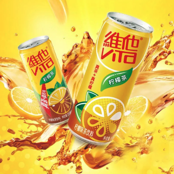 维他 柠檬茶饮料办公室下午茶饮品 310ml/罐（24）