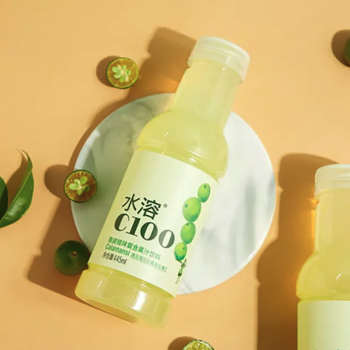农夫山泉 水溶C100青皮桔味果汁饮料 445ml/瓶（15）