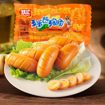 双汇 玉米热狗肠即食办公室休闲零食充饥 40g/条