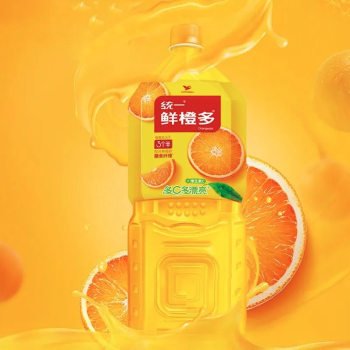 统一 鲜橙多饮料大瓶家庭装 2L/瓶（6）