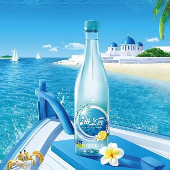 统一企业海之言 地中海海盐柠檬味电解质饮料 500ml/瓶（15）