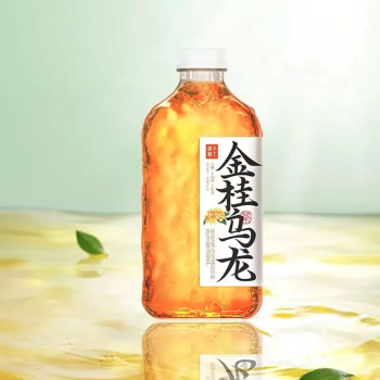 果子熟了茶饮料大瓶装金桂乌龙0糖 0卡0脂970ml/瓶（12）