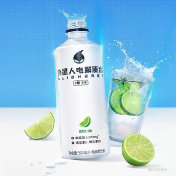 外星人 电解质水0糖0卡青柠口味电解质饮料 500ml/瓶