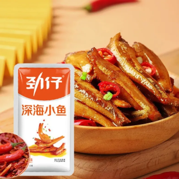 劲仔 香辣鱼仔 12g/袋