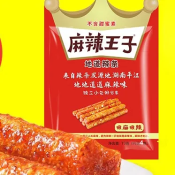 麻辣王子 麻辣条微麻微辣 73g/袋