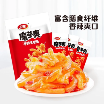 卫龙 魔芋爽香辣素毛肚 50g/袋