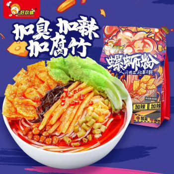 好欢螺 加辣加臭柳州螺蛳粉 400g/袋