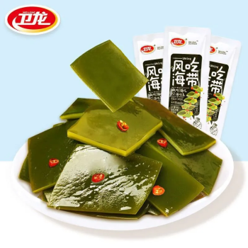 卫龙 风吃海带解馋小吃休闲食品麻辣解馋 20g/袋