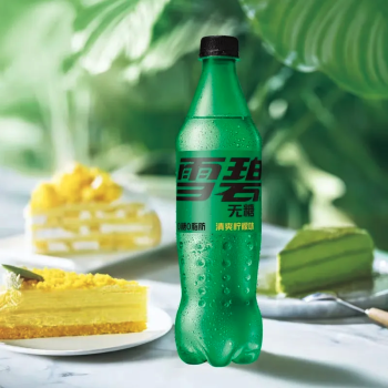 雪碧 零卡无糖清爽柠檬味汽水解暑饮料打球运动 500ml/瓶（12）