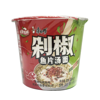 康师傅剁椒鱼片面53g*深圳北赠品