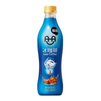 【临期商品-到期日2025/09/05-不退不换】统一 雅哈冰咖啡 咖啡饮料 450ml/瓶