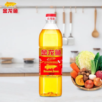 【临期商品-到期日2025/07/24-不退不换】金龙鱼 食用植物调和油  900ml/桶