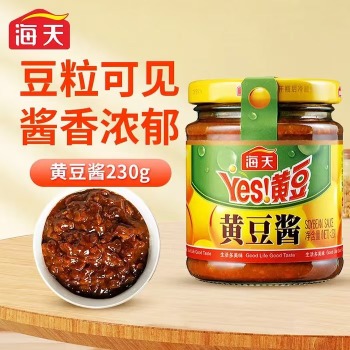 海天 家用商用拌面黄豆酱 230g/瓶