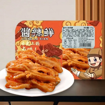 酱辣鲜  酱辣无骨鸭掌 135g/盒