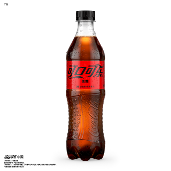 可口可乐 零度无糖汽水 500ml/瓶