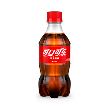 可口可乐 碳酸饮料可乐汽水 300ml/瓶